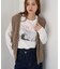 モノクロフォトロゴTシャツ