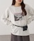 モノクロフォトロゴTシャツ