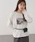モノクロフォトロゴTシャツ