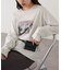 モノクロフォトロゴTシャツ