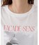 モノクロフォトロゴTシャツ