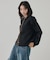 袖折り返し配色スポンデッシュカーディガン