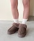 【一瞬で履ける！】ムートンサボシューズ