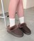【一瞬で履ける！】ムートンサボシューズ