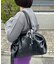 ソフトビッグラウンドボストンバッグ