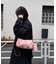 【６色展開】ポーチ付きフロントタックショルダーバッグ