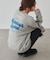 【Enlude】サガラ刺繍スウェットライクニット《ユニセックス》