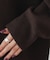 【Enlude】ダブルフェイス配色クルーカーディガン《ユニセックス》