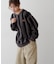【Enlude】ストライプ柄オーバーニット《ユニセックス》