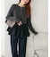 別地切替ペプラムヘンリープルオーバー