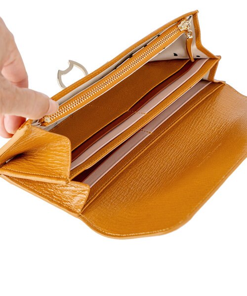 凩 kogarashi 折財布 鼠茶 ※フラップ金具、隠し仕様 凩 kogarashi 折財布 鼠茶 ※フラップ金具、隠し仕様 凩 kogarashi 折