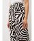 Isabelle Zebra Print Wide Leg Trouser