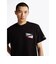 リラックスユニセックスフラッグタイガーTシャツ