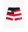 BOYS フラッグオールオーバーストライプショートパンツ