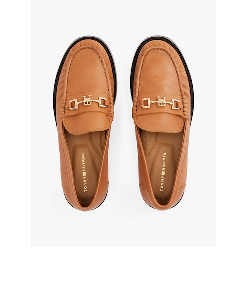 ソフトレザーホースビットローファー｜トミーヒルフィガーの通販