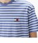 レギュラーブルトンストライプTシャツ