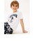 BOYS ヒルフィガーパームプリントTシャツショートスリーブ