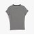スリムエッセンシャルリブショートスリーブTシャツ