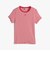 スリムエッセンシャルリブショートスリーブTシャツ