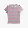 スリムエッセンシャルリブショートスリーブTシャツ