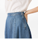 デニムミディフレアスカート