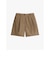 ライトコットンプリーツショートパンツ
