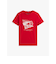 BOYS テクスチャードグラフィックショートスリーブTシャツ