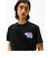 スタックバックプリントTシャツ
