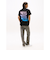 スタックバックプリントTシャツ