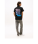 スタックバックプリントTシャツ