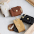 【MINNETONKA ミネトンカ】 スエード両面ボタンキーケース