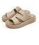 【BUENO SHOES ブエノシューズ】 アシンメトリー プラットフォームサンダル【U4629】