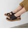 【BUENO SHOES ブエノシューズ】 クロスデザインサンダル 【A2605】トルコ製 コンフォートサンダル つっかけ