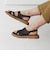 【BUENO SHOES ブエノシューズ】 クロスデザインサンダル 【A2605】トルコ製 コンフォートサンダル つっかけ