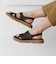 【BUENO SHOES ブエノシューズ】 クロスデザインサンダル 【A2605】トルコ製 コンフォートサンダル つっかけ