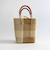 【WOVEN ウーヴン】プティトート　メキシコ製 メルカドバッグ かごバッグ レザーハンドル