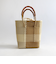 【WOVEN ウーヴン】プティトート　メキシコ製 メルカドバッグ かごバッグ レザーハンドル