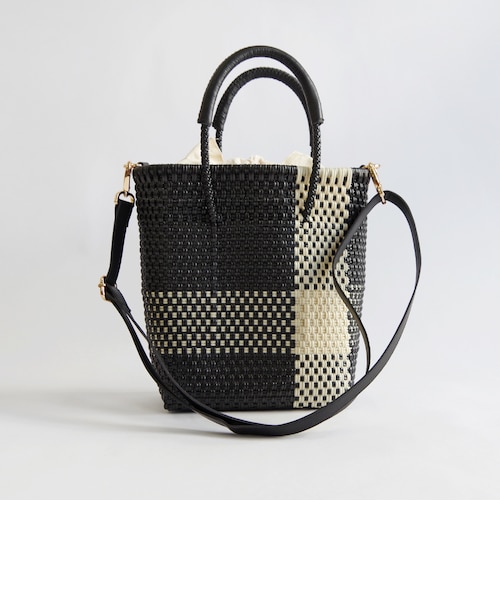 WOVEN ウーヴン】プティショルダートート 2WAY ミニバッグ ショルダー