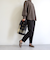 【WOVEN /ウーヴン】 / ECO FUR HANDLE COVER　エコファーハンドルカバー トートバッグ用