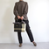 【WOVEN /ウーヴン】 エコファー ねこ 2WAY BAG ショルダーバッグ 猫巾着