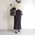 【WOVEN /ウーヴン】 エコファー ねこ 2WAY BAG ショルダーバッグ 猫巾着