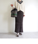 【WOVEN /ウーヴン】 エコファー ねこ 2WAY BAG ショルダーバッグ 猫巾着
