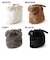 【WOVEN /ウーヴン】 エコファー ねこ 2WAY BAG ショルダーバッグ 猫巾着