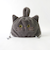 【WOVEN /ウーヴン】 エコファー ねこ フェイス 2WAY BAG 猫巾着 バッグ