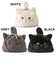 【WOVEN /ウーヴン】 エコファー ねこ フェイス 2WAY BAG 猫巾着 バッグ