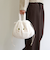 【WOVEN /ウーヴン】 エコファー ねこ フェイス 2WAY BAG 猫巾着 バッグ