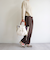 【WOVEN /ウーヴン】 エコファー ねこ フェイス 2WAY BAG 猫巾着 バッグ