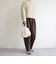【WOVEN /ウーヴン】 エコファー ねこ フェイス 2WAY BAG 猫巾着 バッグ