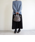 【WOVEN /ウーヴン】 エコファー ねこ フェイス 2WAY BAG 猫巾着 バッグ
