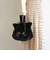 【WOVEN /ウーヴン】 エコファー ねこ フェイス 2WAY BAG 猫巾着 バッグ